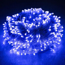 LED String Lights for Holiday Decor, Waterproof Fairy Lights with Remote Control, 100M Light-Blue 800LEDs Decorative Lighting, Supports 8 Lighting
