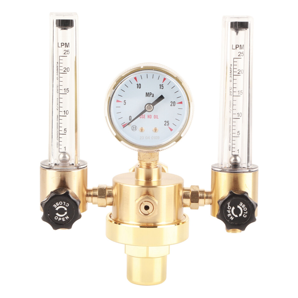 Pressure Reducer Argon Regulator, Argon Gas Regulator Flowmeter With Pressure Gauge, Welding Gas Regulator Valve For Tig Welding Equipment, Full 9128293343473