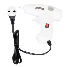 Limsmelter med ergonomisk håndtag, ergonomisk håndtag. 20W højeffektiv limpistol med foldbart stativ til 7 mm pinde, nem at bruge og
