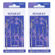 Leather Sewing Needles Heavy Duty Hand Sewing Needles Set With Curved Needle For Upholstery Repair Carpet Canvas Repair Assorted Sizes Styles Work