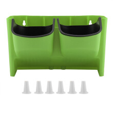 Creative Vertical Garden Planter, Stackable Flowerpot with Detachable Inner Tank for Easy Plant Replacement, Perfect for Wall Mounted Greening and Out