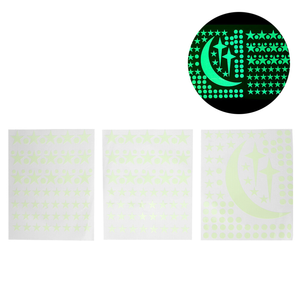 Create A Quiet And Cozy Atmosphere, Glow In The Wall Stickers, Waterproof Durable Luminous Material For Kids' Room Night Glow, Removable Fluoresc Dark