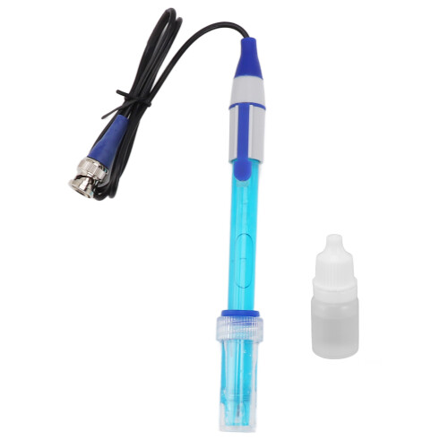 PH Probe Sensor for Laboratory Use, Composite Electrode Technology High Measurement, BNC Interface with Corrosion Resistance, Multiple Use in