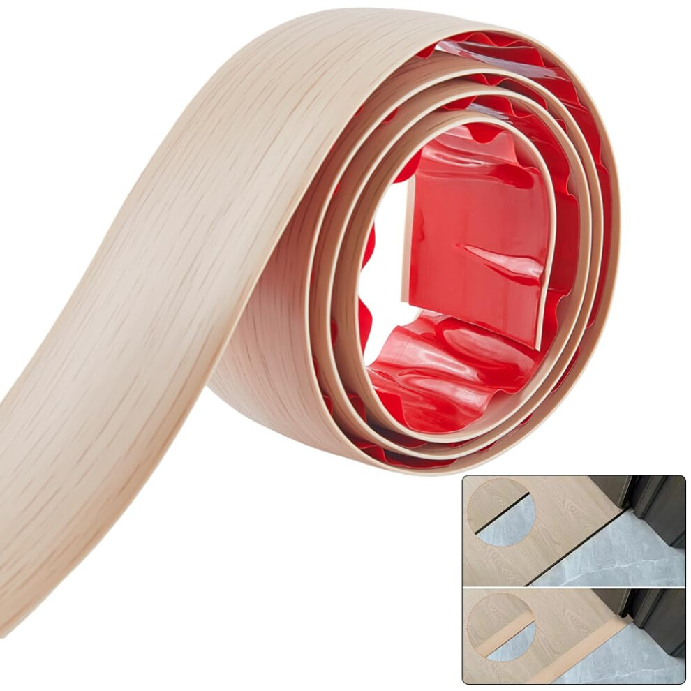 Flooring Strips Transition Strip Selfadhesive Vinyl Door Strip Edge Cladding Laminate Flat Divider Navajo White 9365049845328