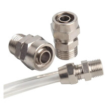 Pneumatic Fittings Quick Joint Coupler Connector For 4/6/8/10/12mm OD Hose Tube, M5, 1/8, 1/4, 3/8, 1/2 Inch Male Thread