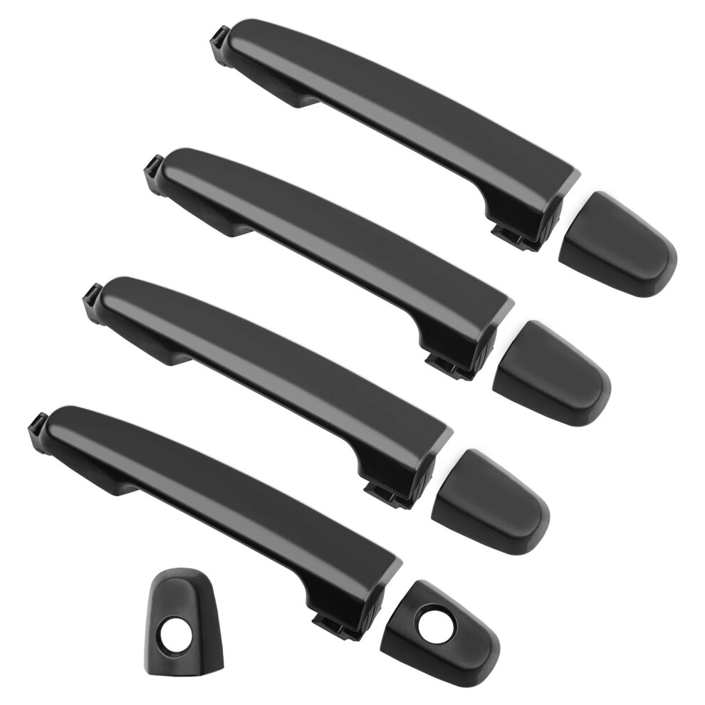 4 Piece Door Handle Compatible With Toyota Camry 20022006 Corolla Matrix Prius 9412369072641