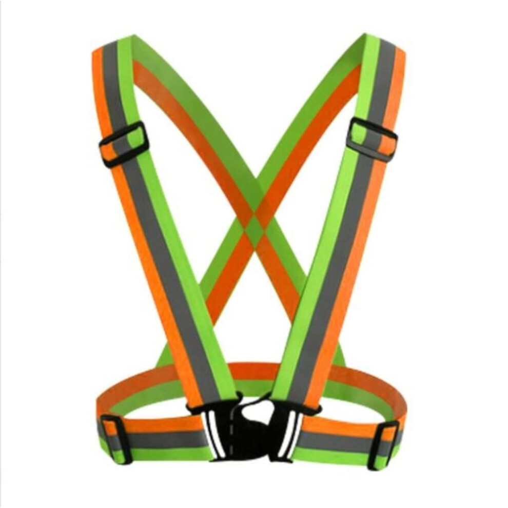 Reflective Vest Reflective Vest For Running Or Cycling Visibility Vest (B) Onesizefitsall B 9365049845571
