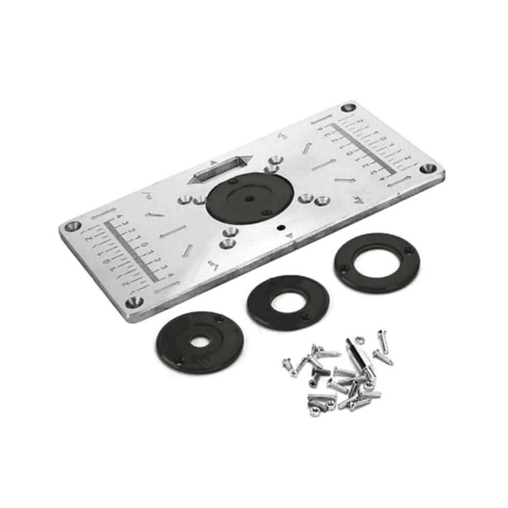 Aluminium Router Table Insert Plate For Wooden Milling Machine Benches For Woodworking 9412369110916