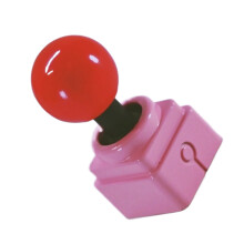 K20 Metal Keycap Vintage Game Joystick for Mechanical-Pink