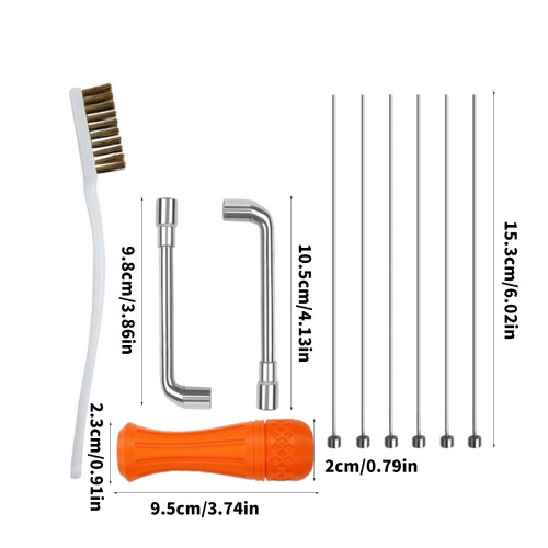 Nozzle Maintenance Cleaning Tool Set for 3D Printers Reusable 1