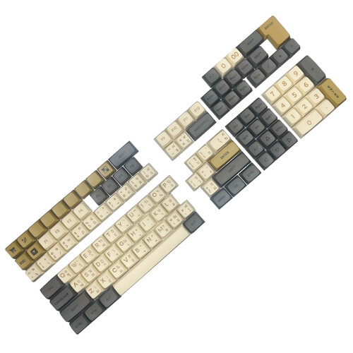 Thai Keycaps XDA Profile PBT Keycap Set for Distinctive-boxed