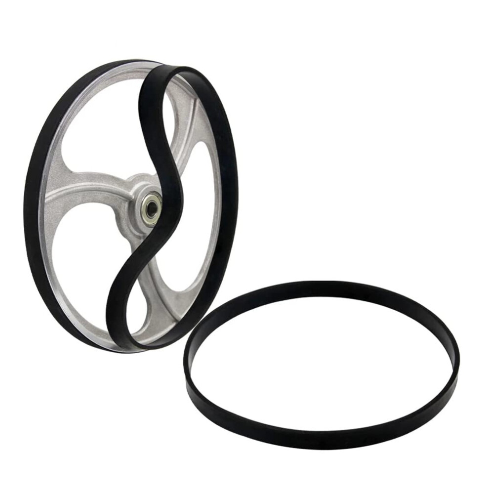 2Pcs 10 Inch Band Saw Tires Rubber Wheel Replacement For 814 Inch Woodworking Tools 9099447907400