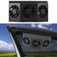 Car Fan, Solar Fan for Car, Portable Car Fan