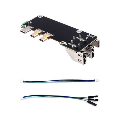 Adapter For RPI 5 4B Board Efficient Power Supply Support