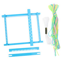 Mini knitting mill web toy for boys and girls, handmade web toy, cognitive toy for early learning.