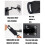 Flexible Wall Mount Tablet Stand, Height and-three quarters 6