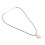 Heart Necklace with Beaded Pendant 1
