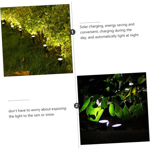 solar LED string lights backyard lamp solar outdoor wall light exterior solar lights 2