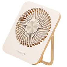USB-bureauventilator, 3 snelheden, kleine-Roze Plug-in-model