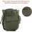Tactical Drop Dangler Pouch,Molle Admin Dump Pouch Utility Organizer Bag,Grey 2