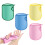 Bath Sponge Scrubbing Gloves, 4Pack QuickDrying Reusable Mitts for Sensitive Skin 1