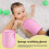 Bath Sponge Scrubbing Gloves, 4Pack QuickDrying Reusable Mitts for Sensitive Skin 4