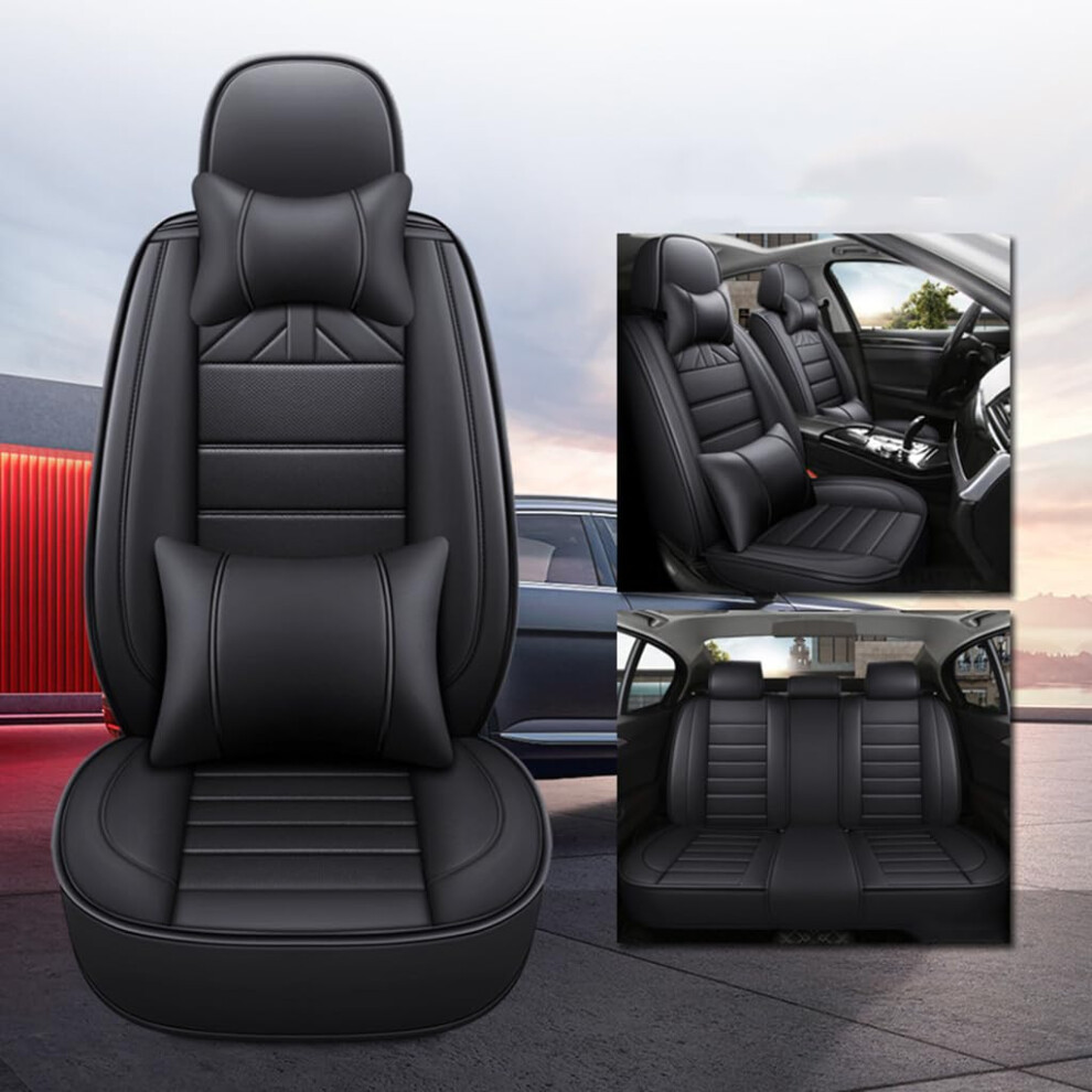 Waterproof Pu Leather Car Seat Covers For Acura Tl 20092014 Front And Rear Airbag Compatible 9189345135842