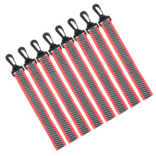 8Pièces Porte- Réfléchissant Orange Pour Course