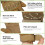 1Paire De Tactiques Marron Avec Protection Et Écran Tactile 7