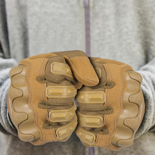 1Paire De Tactiques Marron Avec Protection Et Écran Tactile 2