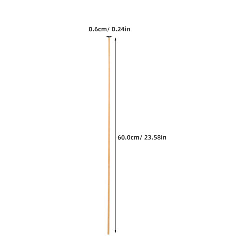10Pcs Durable Bamboo Sticks for Kite Support and Birdcage Crafting 2