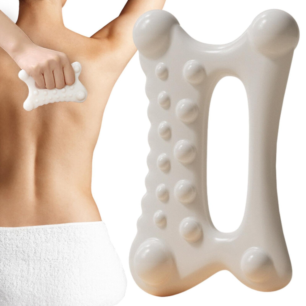 Gua Sha Tool Natural Resin Face Massage Scraper for AntiAgeing Facial Lifting and Muscle Relief