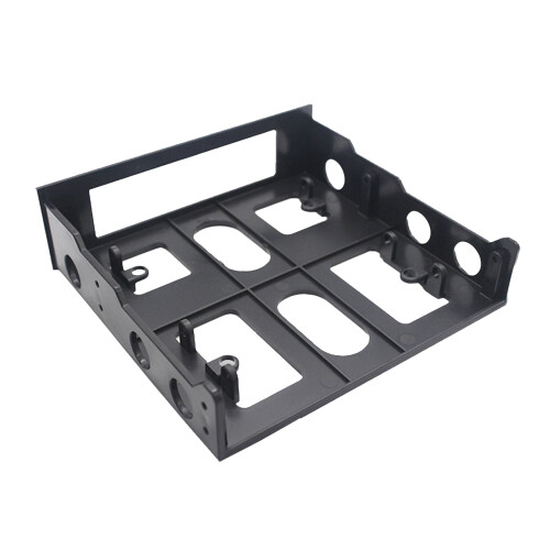 Hard Disk Drive Bracket 3.5" to 5.25" Floppy Drive Bay Computer