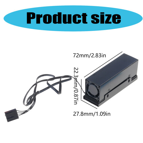 M.2 2280 SSD-Kühlkörper M.2-Kühlkörper-Lüfter für 1