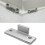 Turntable Dust Cover Hinges Repair Tabs Hinge Brackets for 5