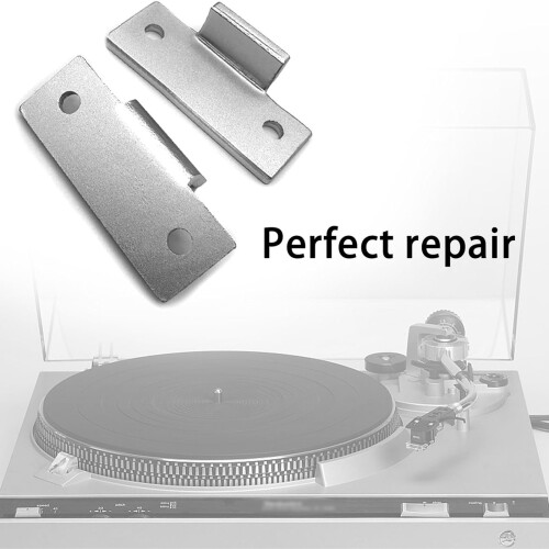 Turntable Dust Cover Hinges Repair Tabs Hinge Brackets for 2