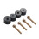 3D Printers Hot Bed Leveling Silicone Column Padding Rubber Feet 5