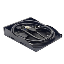Panneau de lecteur de disquette USB3.0 + Type C, 5Gbps,