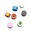 Durable Metal Knob Keyboards Knobs Cover Bright &Shine-Silver 5