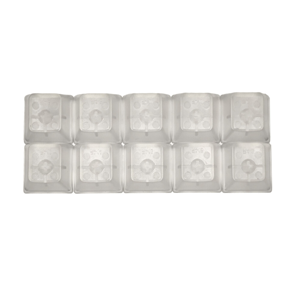 R4 Mechanical Keycaps Transparent Clear With Backlit-10Pcs 7732000485169