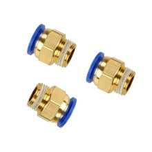 Pneumatic Quick Coupling Fittings 10Pcs BSP Male Threads 1/4 In 1/2 In 1/8 In 3/8 In For 410 Mm Hose
