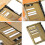 Outdoor Ring Binder Loose Leaf Paper Case for Camping Record 4