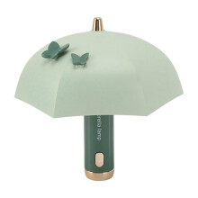 (As show, One size) LED Bedside Lamp USB Rechargeable 3 Lighting Modes Umbrella Shape Night Light for Bedroom-1105