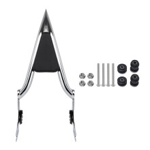 Motorcycle Sissy Bar Rear Passenger Backrest Detachable For Harley Sportster XL 1200 883 Iron 2004 Chrome