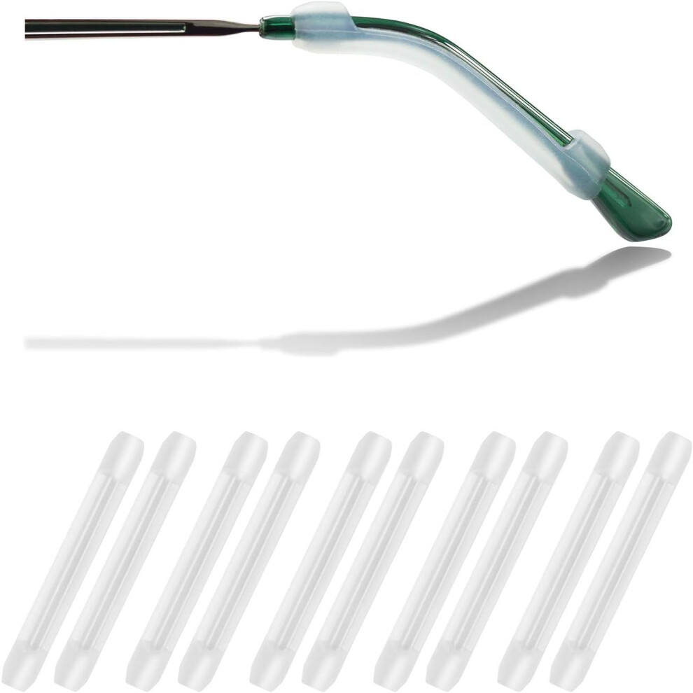 Glasses Retainers, Soft Silicone Eyewear Grips, Concise Design for Unmatched Comfort, Anti-Slip Support for Active Lifestyles, 5 Pairs