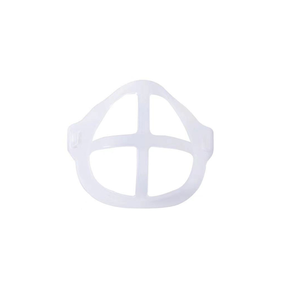 Lipstick Protector Face Mask Insert, Comfortable Breathing 3D Face Mask Bracket Ensures Hygienic Mask Usage, Washable And Reusable Silicone Mask Brack