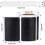 Rectangle Color Coding Labels, Permanent Adhesive Write-On Surface for Organizing And Productivity, Compatible With Erasable Chalk Markers, Durable Vi 2