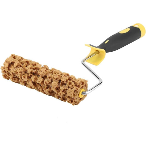 Paint Roller, Precision Texture Pattern, Strong Adsorption, with Handle, for Wall Painting 1