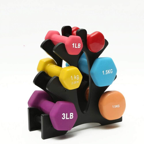 Compact Size Dumbbell Rack, Ergonomic Design for User-Friendly Storage, Unyielding Stability for Safe Workouts 2