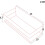 Rectangular Shelf for Bathroom and Kitchen, Adhesive Shower Organizer with Rustproof Stainless Steel Construction, Self Adhesive Wall Mounted Design f 3